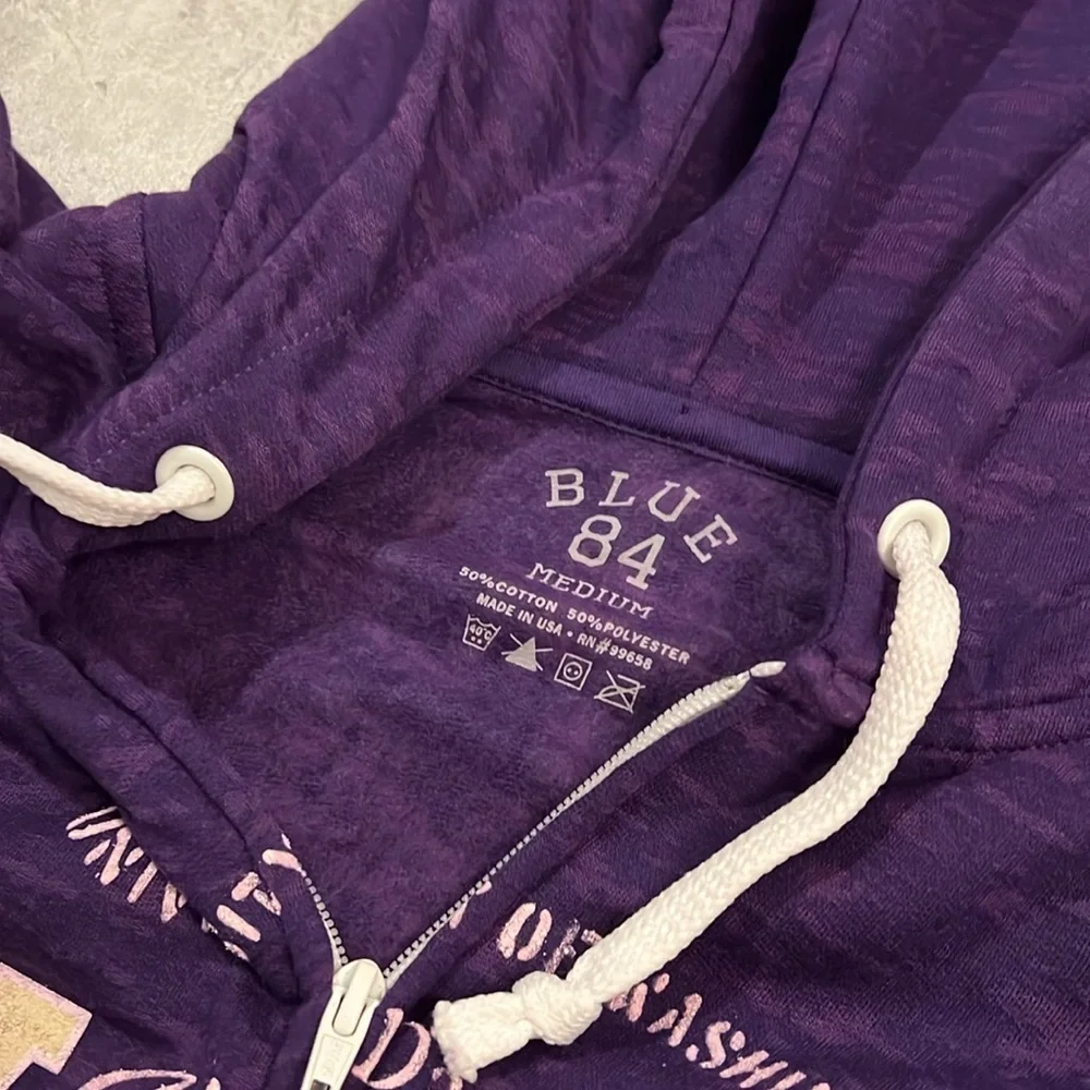 UW Huskies Full Zip Hoodie NWT - Picture 6 of 9